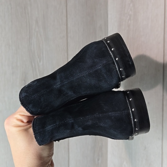 Rebecca Minkoff Women Ankle Leather The Pointed Toe boots shoes sz 6.5M - Picture 7 of 12